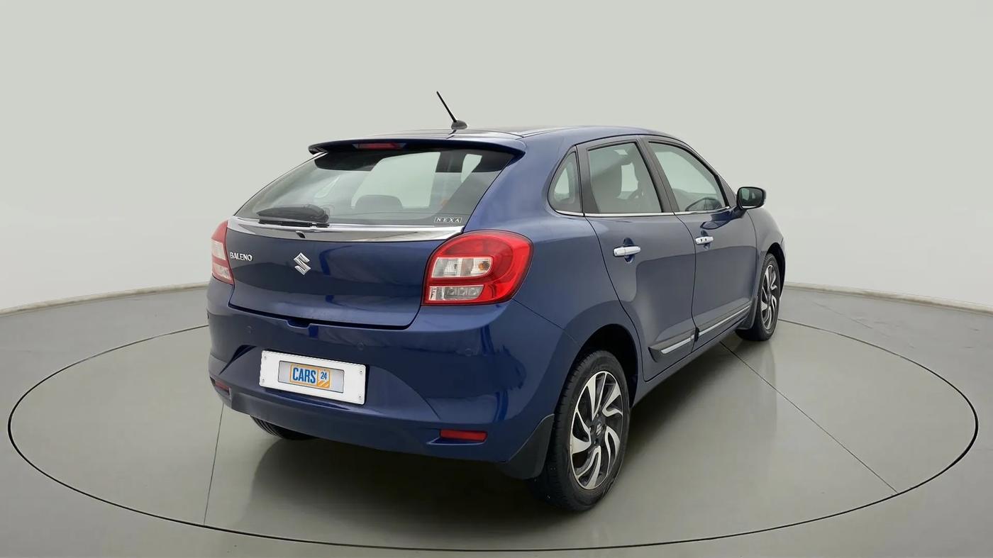 2019 Maruti Baleno ALPHA CVT PETROL 1.2, Petrol, Automatic, 88,035 km, Right Back Diagonal