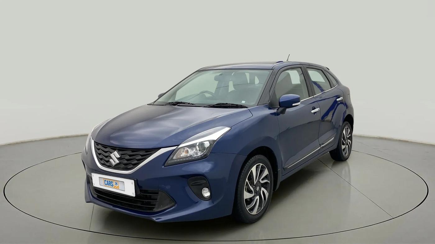 2019 Maruti Baleno ALPHA CVT PETROL 1.2, Petrol, Automatic, 88,035 km, Left Front Diagonal