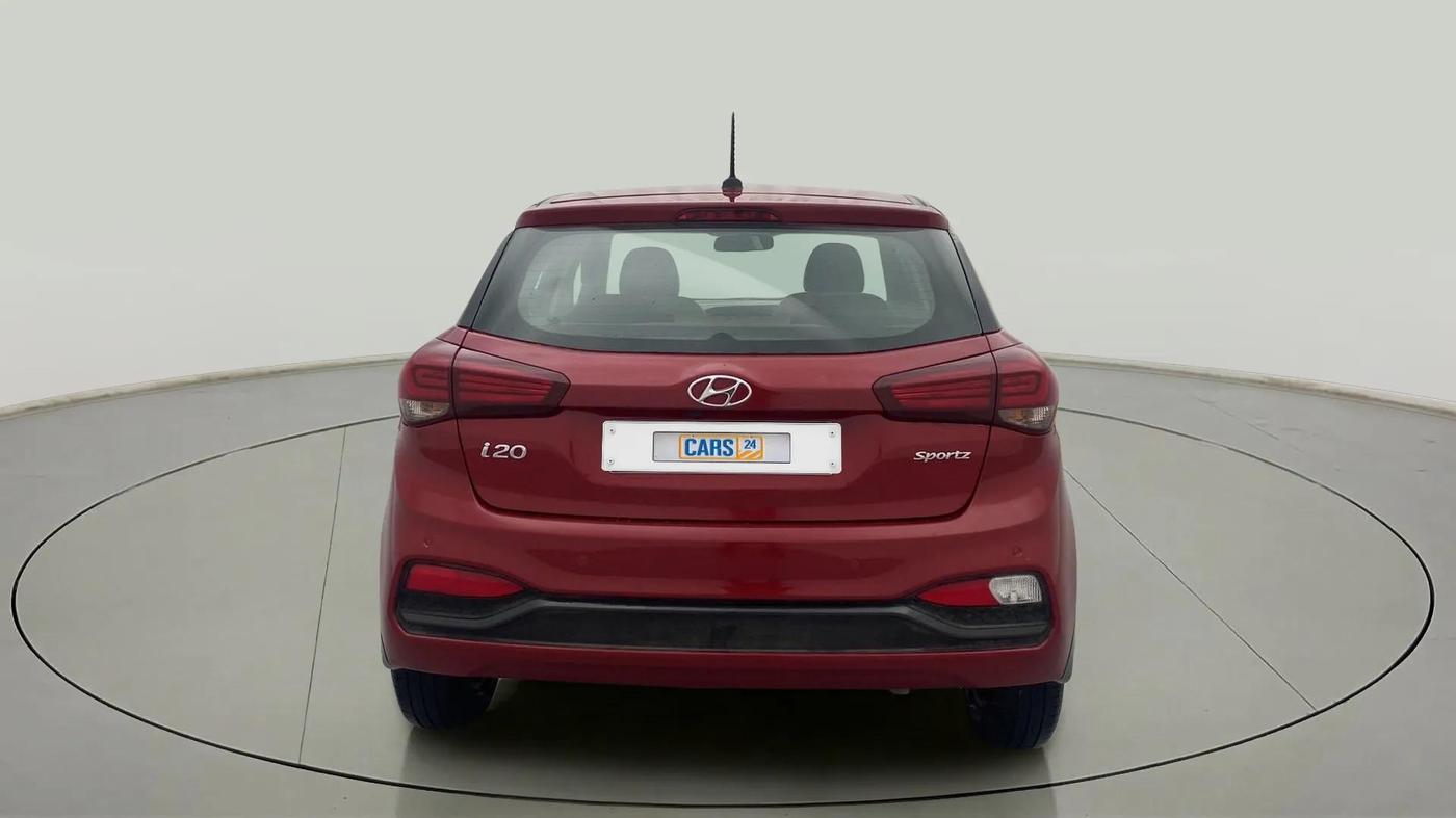 2019 Hyundai Elite i20 SPORTZ PLUS  1.2 CVT, Petrol, Automatic, 6,528 km, Back/Rear