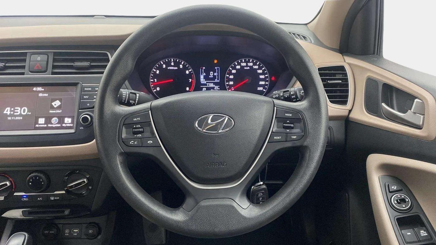 2019 Hyundai Elite i20 SPORTZ PLUS  1.2 CVT, Petrol, Automatic, 6,528 km, Steering Wheel Close Up