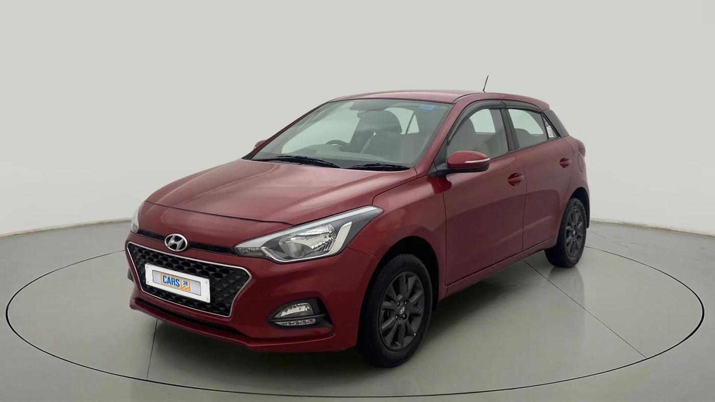 2019 Hyundai Elite i20 SPORTZ PLUS  1.2 CVT, Petrol, Automatic, 6,528 km, Left Front Diagonal
