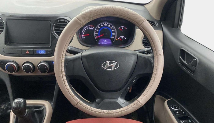 2013 Hyundai Grand i10 MAGNA 1.2 KAPPA VTVT, Petrol, Manual, 40,283 km, Steering Wheel Close Up