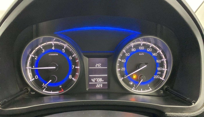 2016 Maruti Baleno DELTA PETROL 1.2, Petrol, Manual, 42,731 km, Odometer Image