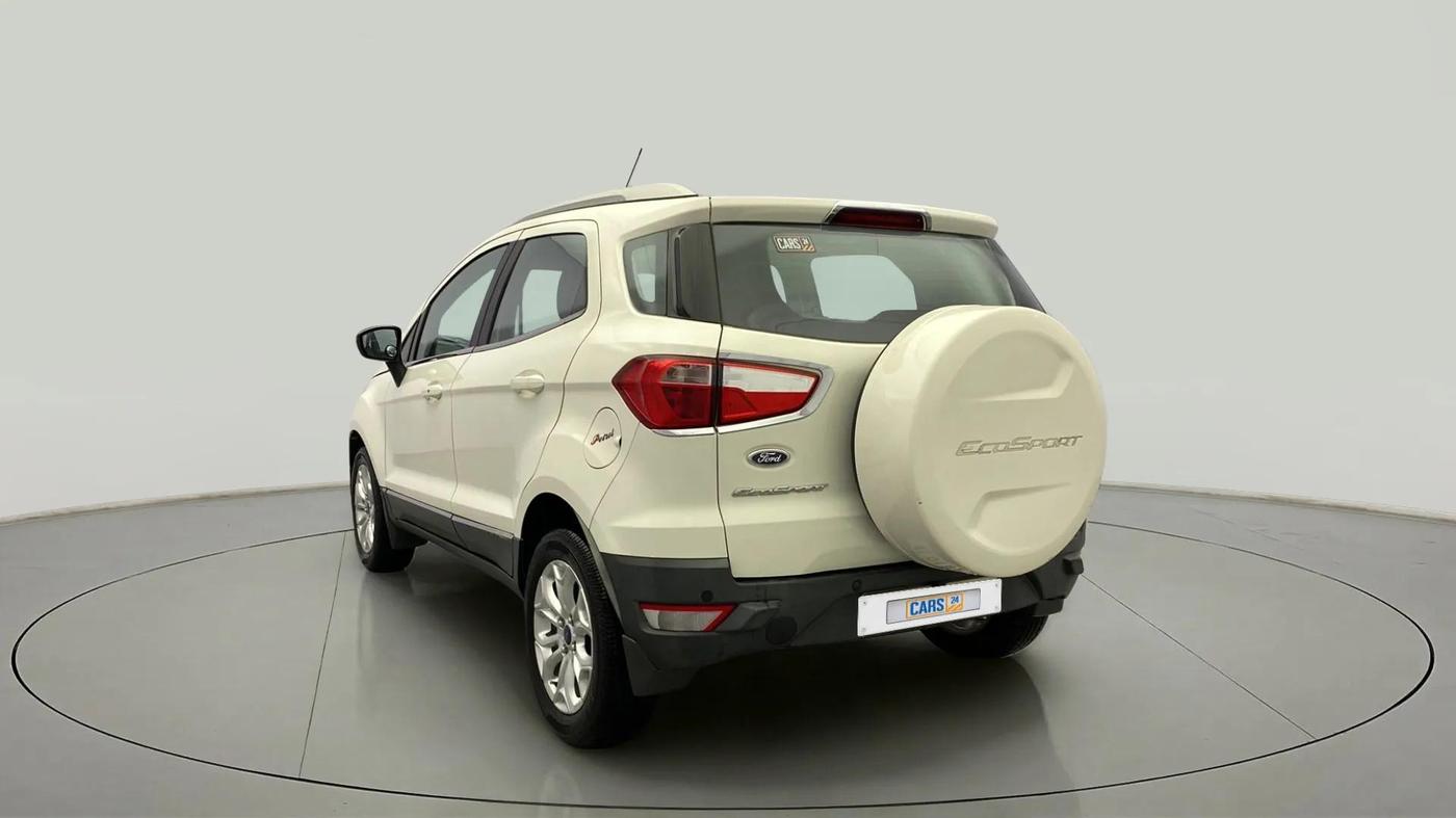 2015 Ford Ecosport TITANIUM 1.5L PETROL AT, Petrol, Automatic, 57,946 km, Left Back Diagonal