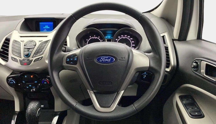 2015 Ford Ecosport TITANIUM 1.5L PETROL AT, Petrol, Automatic, 57,946 km, Steering Wheel Close Up