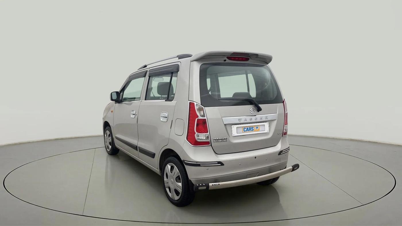 2017 Maruti Wagon R 1.0 VXI, CNG, Manual, 23,847 km, Left Back Diagonal