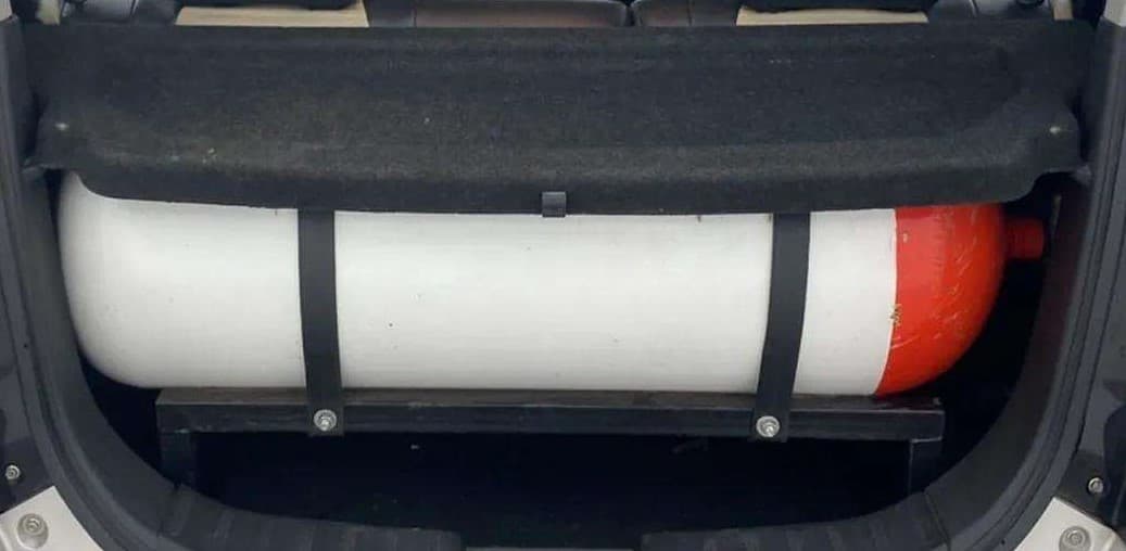 2017 Maruti Wagon R 1.0 VXI, CNG, Manual, 23,847 km, Boot Inside