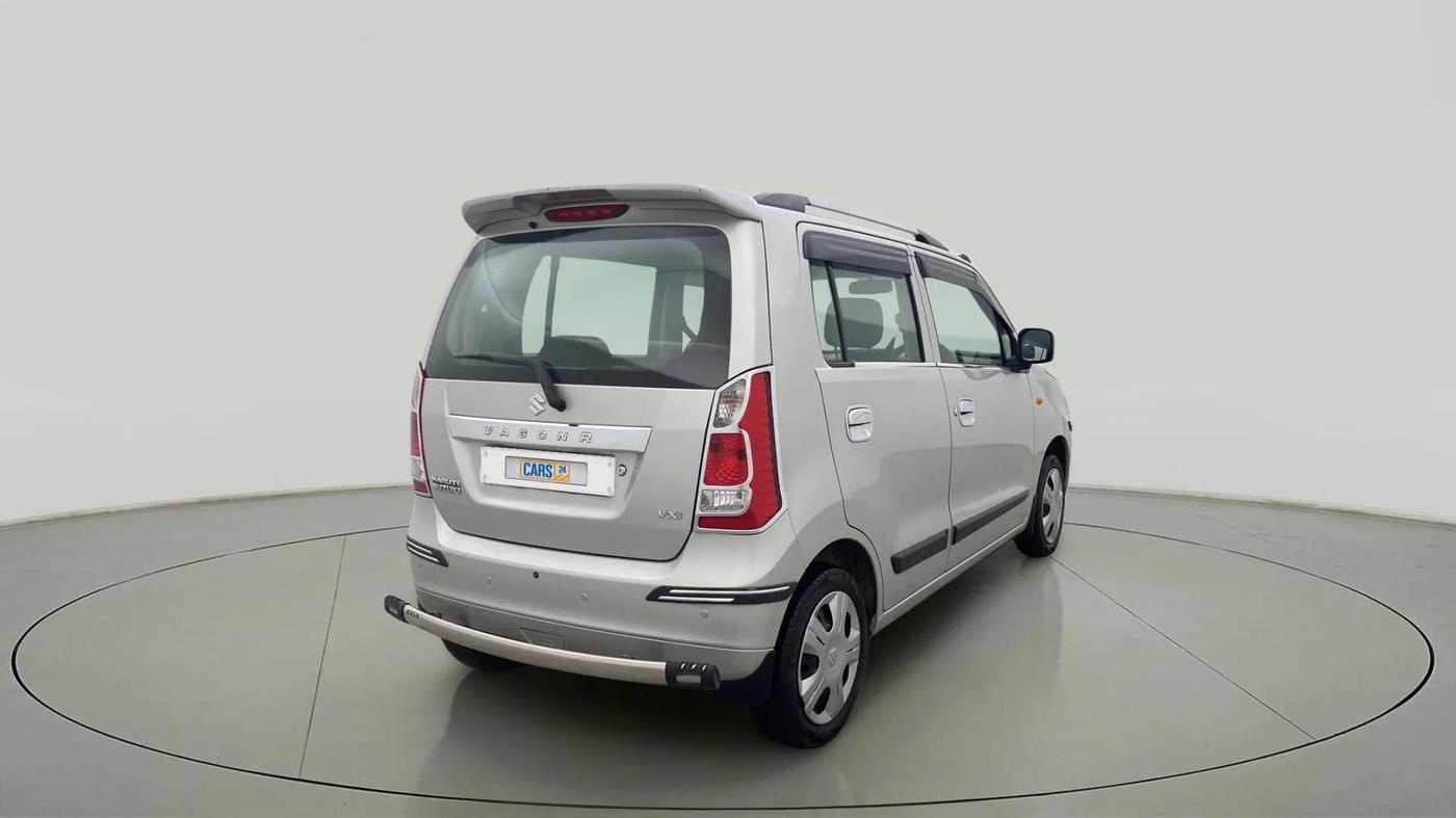 2017 Maruti Wagon R 1.0 VXI, CNG, Manual, 23,847 km, Right Back Diagonal
