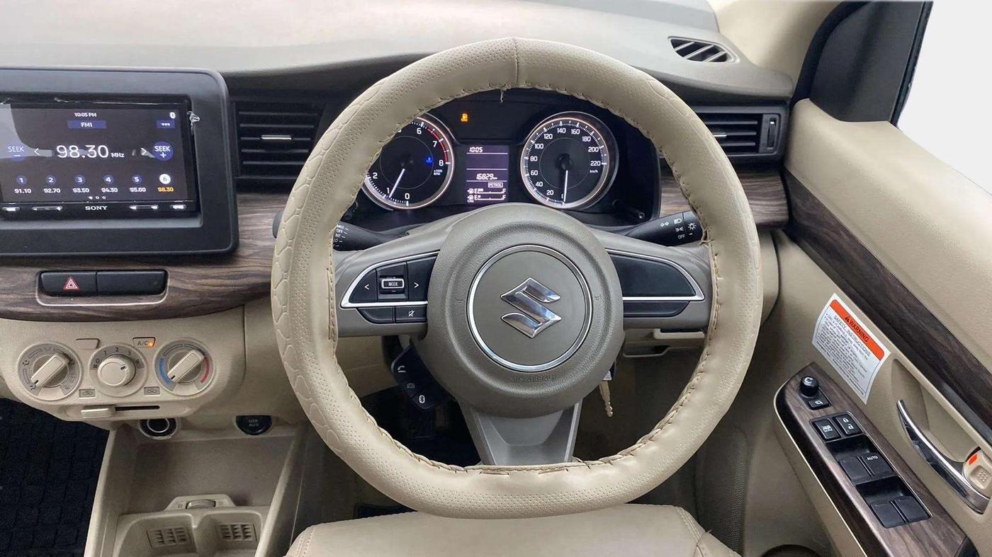 2021 Maruti Ertiga VXI CNG, CNG, Manual, 16,822 km, Steering Wheel Close Up