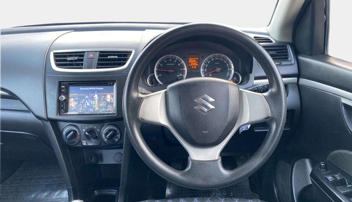 2014 Maruti Swift VXI, Petrol, Manual, 32,438 km, Steering Wheel Close Up