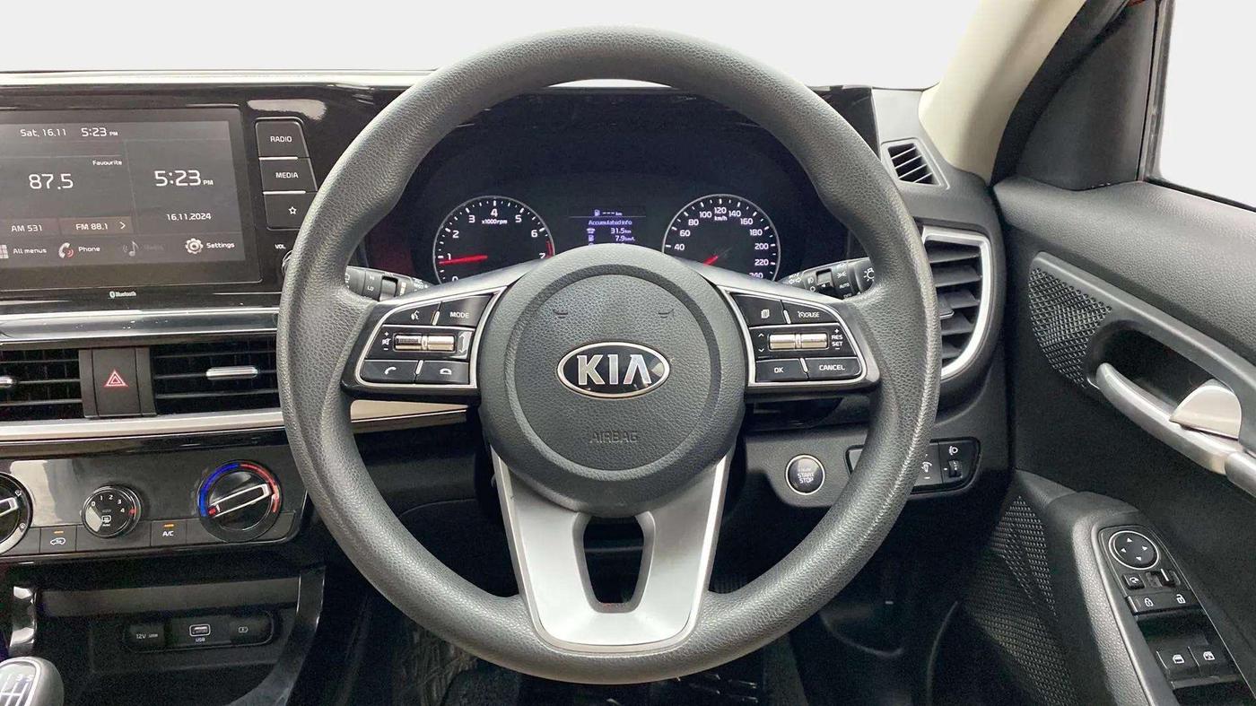 2020 KIA SELTOS HTK PLUS 1.5, Petrol, Manual, 74,791 km, Steering Wheel Close Up