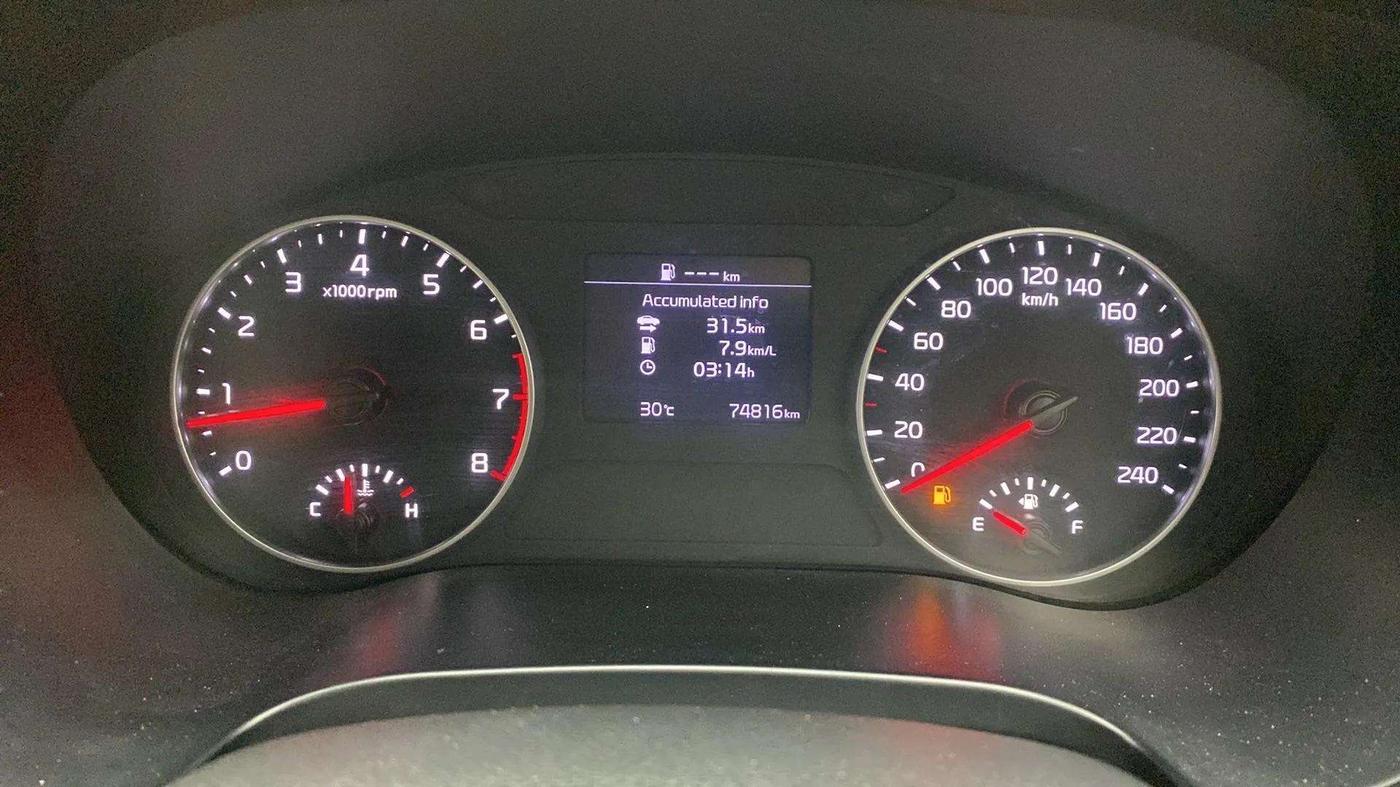 2020 KIA SELTOS HTK PLUS 1.5, Petrol, Manual, 74,791 km, Odometer Image