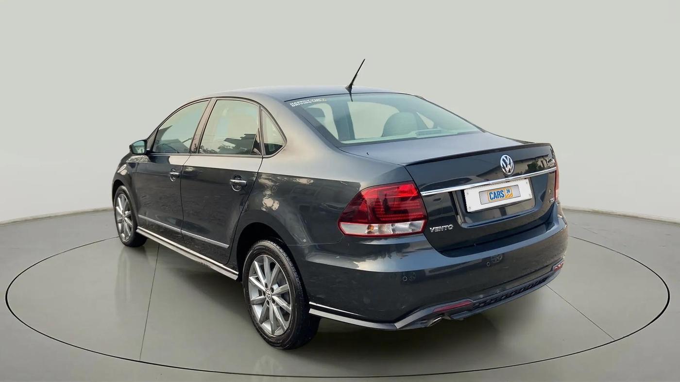 2021 Volkswagen Vento HIGHLINE PLUS 1.0L TSI AT, Petrol, Automatic, 21,825 km, Left Back Diagonal