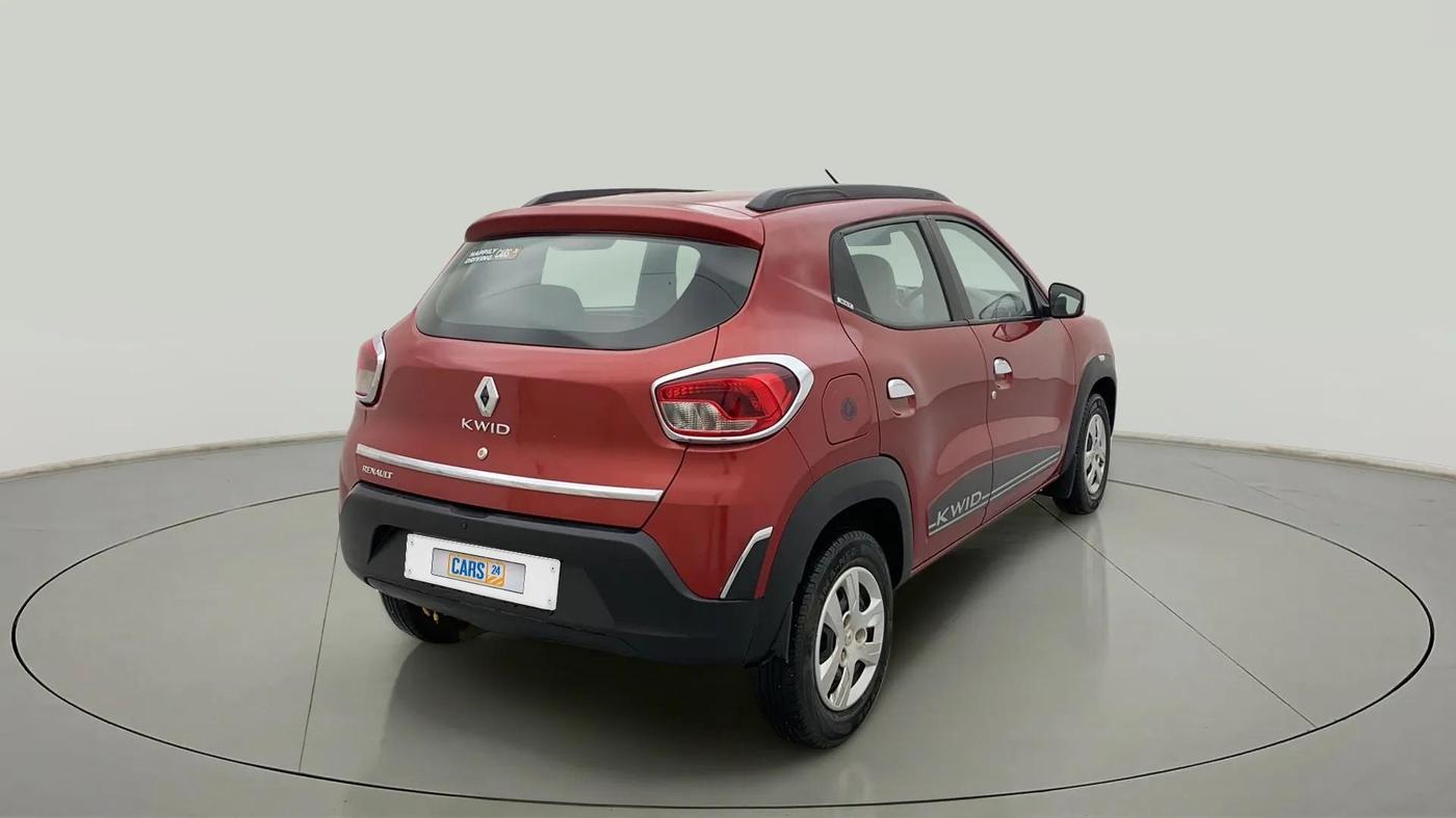 2018 Renault Kwid RXT 1.0, Petrol, Manual, 77,200 km, Right Back Diagonal