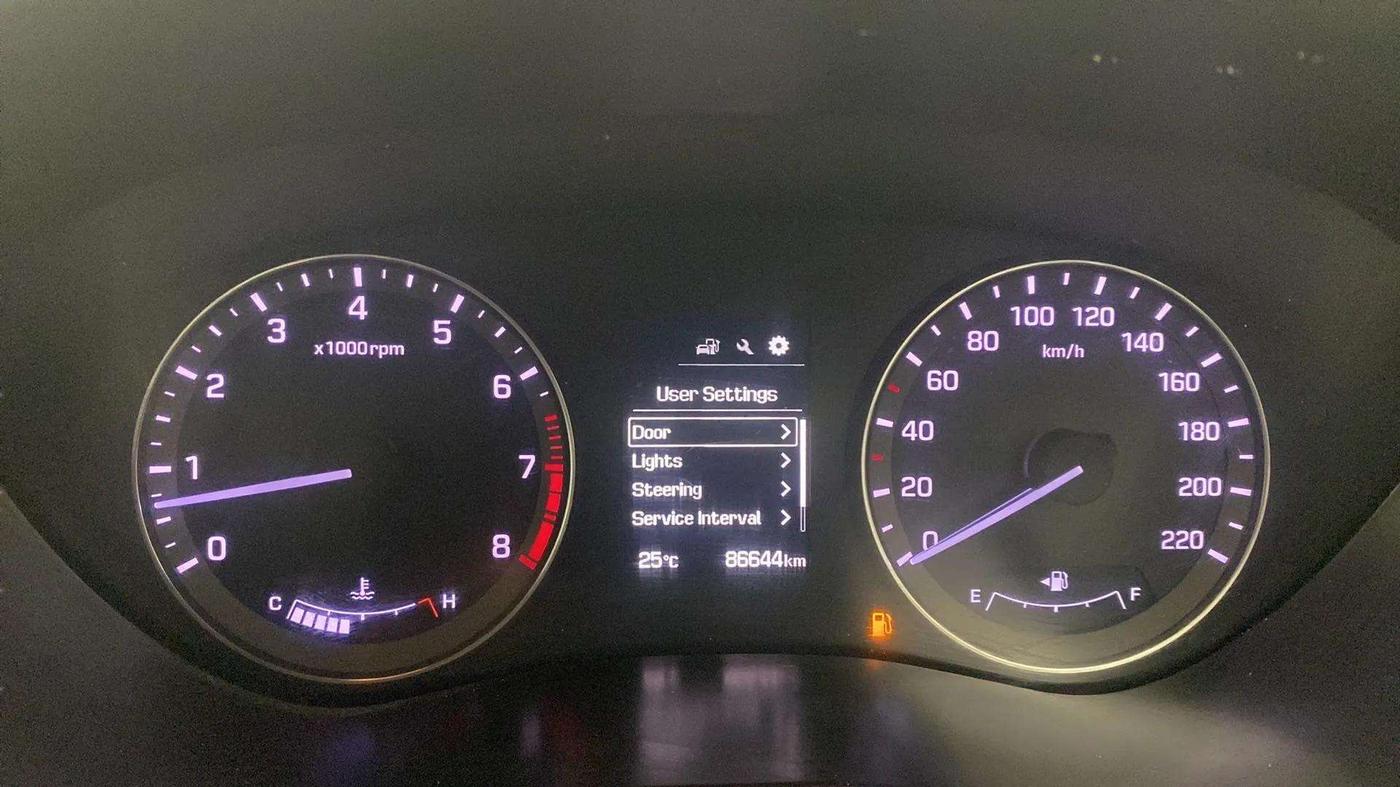 2016 Hyundai Elite i20 ASTA 1.2, Petrol, Manual, 86,636 km, Odometer Image