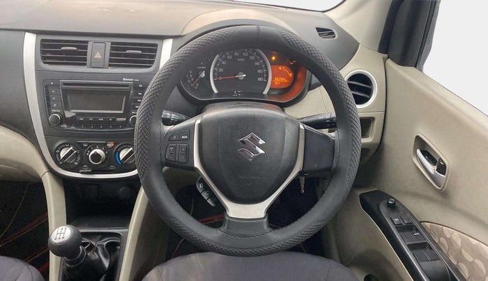 2015 Maruti Celerio ZXI, Petrol, Manual, 95,320 km, Steering Wheel Close Up
