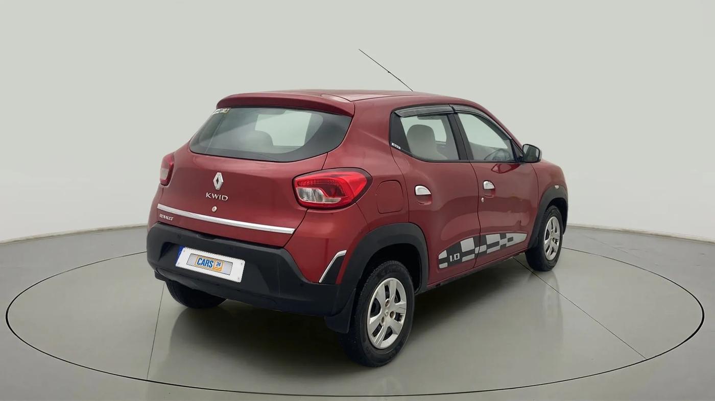 2017 Renault Kwid RXT 1.0, Petrol, Manual, 54,335 km, Right Back Diagonal