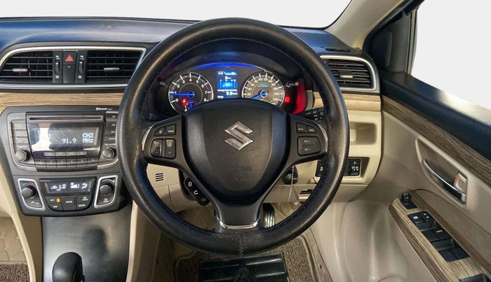 2019 Maruti Ciaz DELTA AT 1.5 SHVS PETROL, Petrol, Automatic, 47,022 km, Steering Wheel Close Up