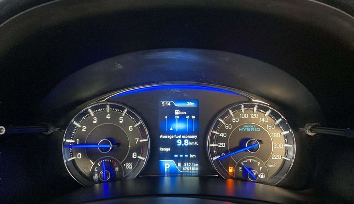 2019 Maruti Ciaz DELTA AT 1.5 SHVS PETROL, Petrol, Automatic, 47,022 km, Odometer Image