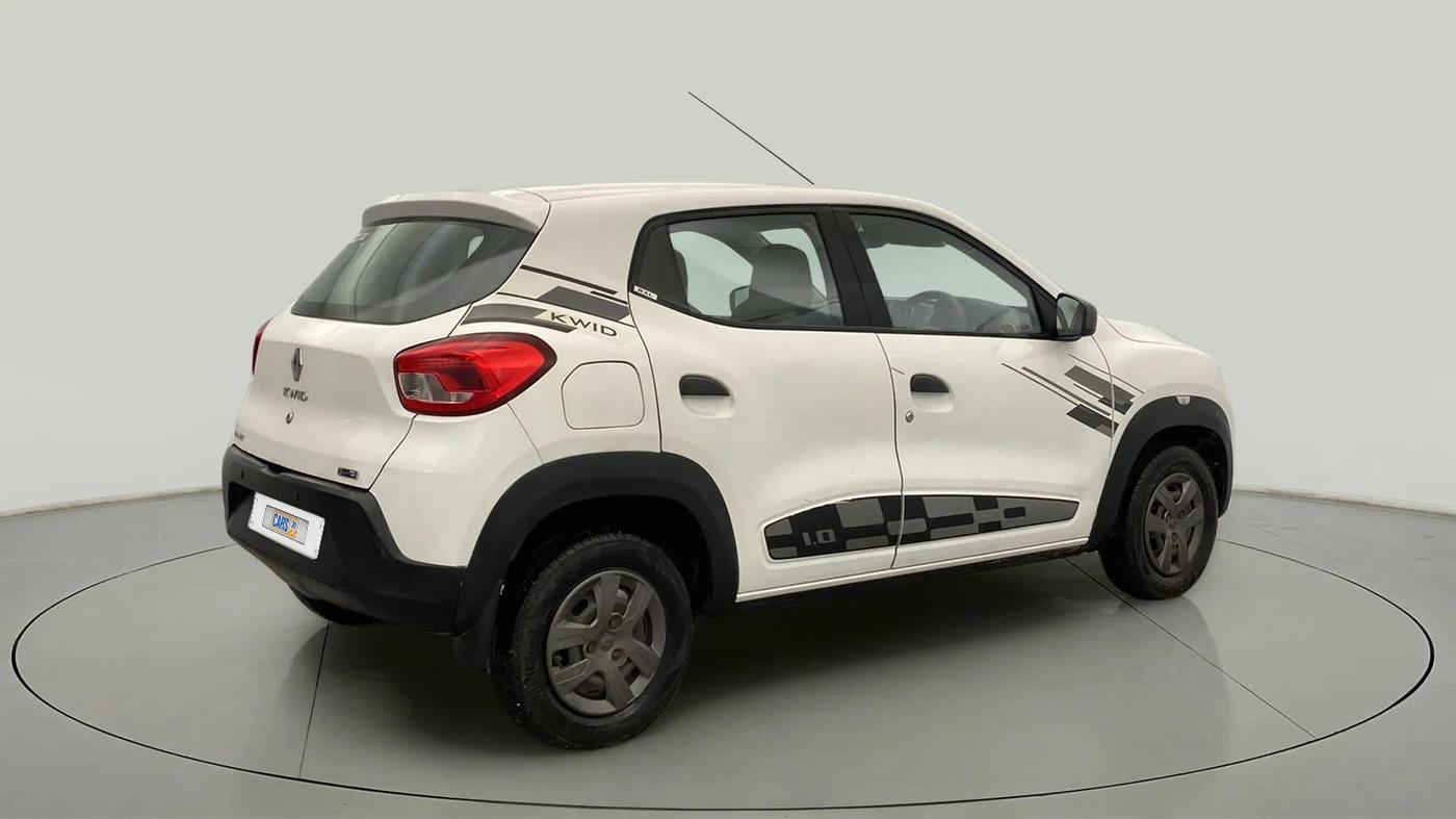 2017 Renault Kwid RXL 1.0 AMT, Petrol, Automatic, 49,946 km, Right Back Diagonal