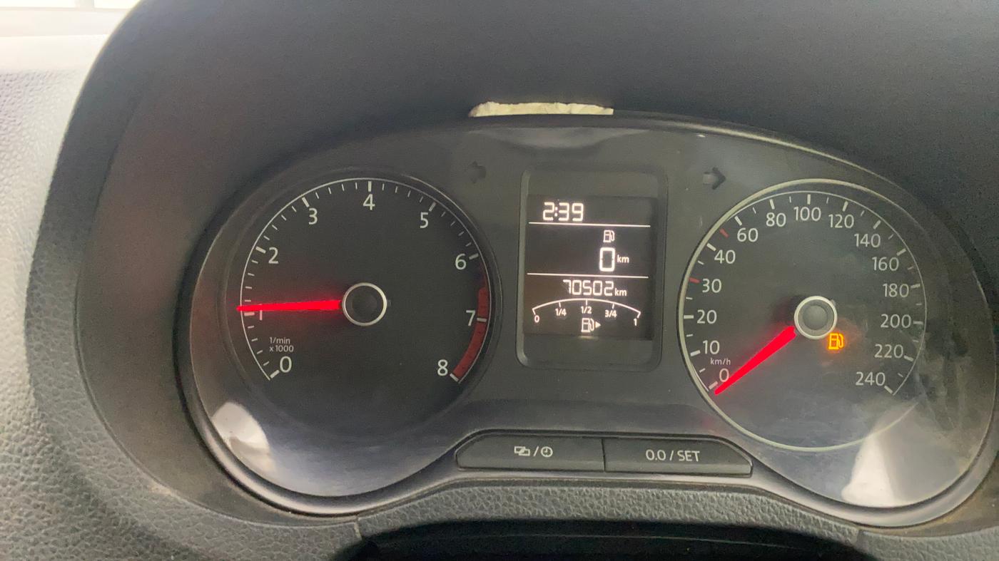 2019 Volkswagen Polo HIGHLINE PLUS 1.0 16 ALLOY, Petrol, Manual, 70,490 km, Odometer Image