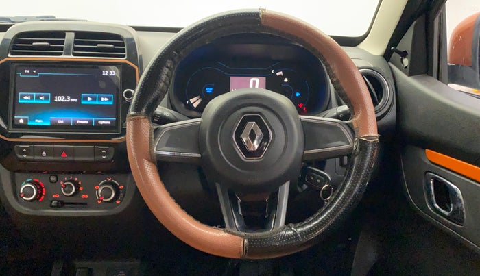 2021 Renault Kwid CLIMBER 1.0 AMT (O), Petrol, Automatic, 52,021 km, Steering Wheel Close Up