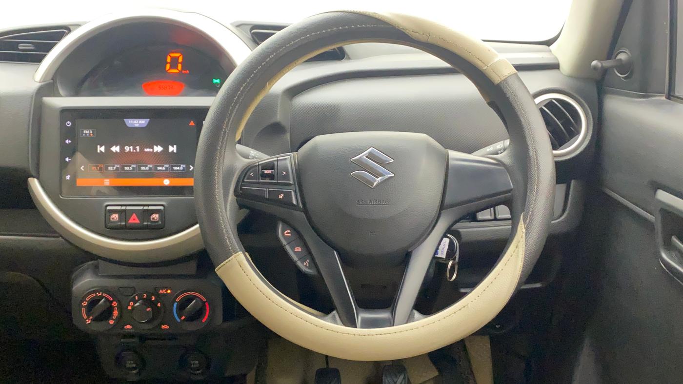 2021 Maruti S PRESSO VXI+, Petrol, Manual, 56,035 km, Steering Wheel Close Up