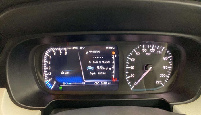 2021 Tata PUNCH CREATIVE  MT, Petrol, Manual, 24,582 km, Odometer Image