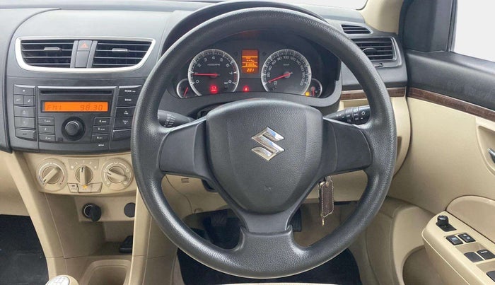 2013 Maruti Swift Dzire VXI, Petrol, Manual, 31,969 km, Steering Wheel Close Up