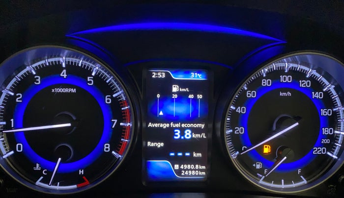 2021 Maruti Baleno ZETA PETROL 1.2, Petrol, Manual, 25,047 km, Odometer Image
