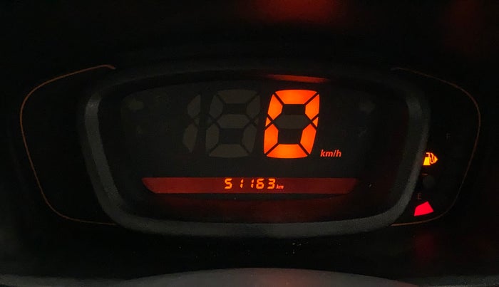 2016 Renault Kwid RXT 0.8, Petrol, Manual, 51,357 km, Odometer Image