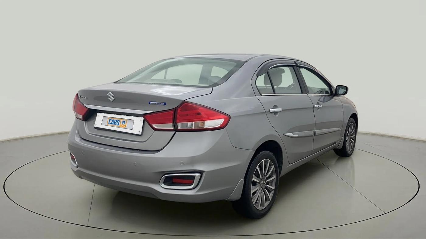 2019 Maruti Ciaz ALPHA  AT 1.5 SHVS PETROL, Petrol, Automatic, 26,502 km, Right Back Diagonal