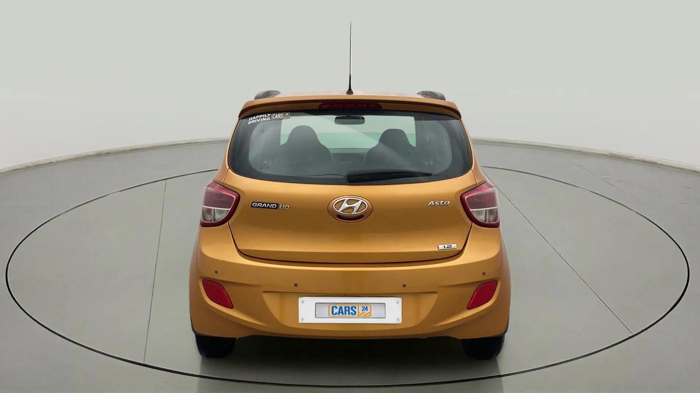 2016 Hyundai Grand i10 ASTA (O) 1.2 KAPPA VTVT, Petrol, Manual, 47,063 km, Back/Rear
