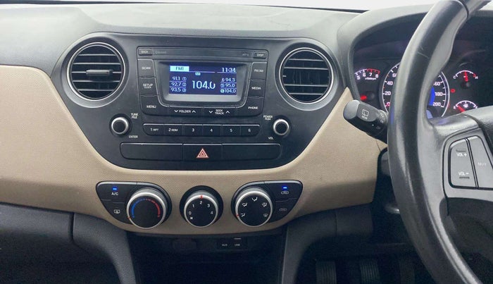2016 Hyundai Grand i10 ASTA (O) 1.2 KAPPA VTVT, Petrol, Manual, 47,063 km, Air Conditioner