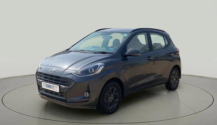 2021 Hyundai GRAND I10 NIOS SPORTZ AMT 1.2 KAPPA VTVT, Petrol, Automatic, 50,696 km, Left Front Diagonal