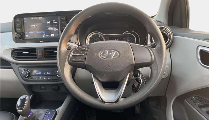 2021 Hyundai GRAND I10 NIOS SPORTZ AMT 1.2 KAPPA VTVT, Petrol, Automatic, 50,696 km, Steering Wheel Close Up