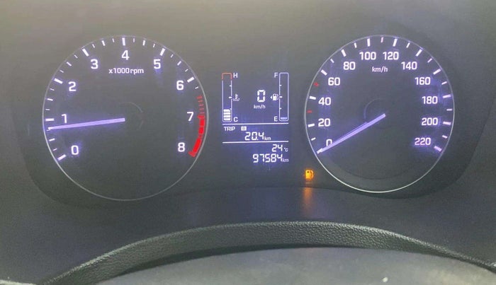 2016 Hyundai Creta SX PLUS 1.6 PETROL, Petrol, Manual, 97,671 km, Odometer Image