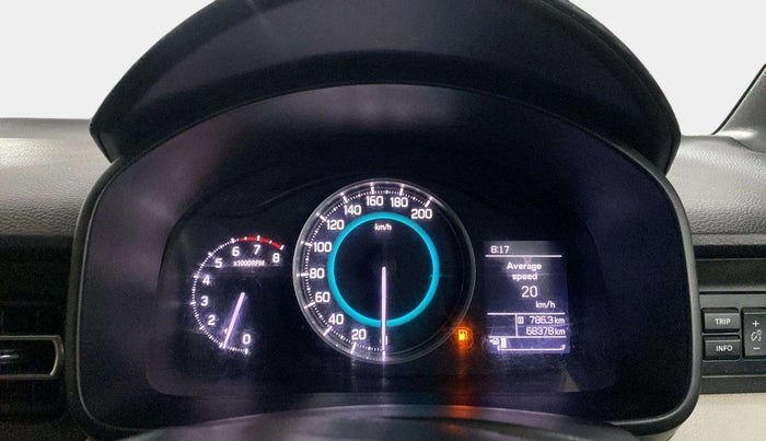 2017 Maruti IGNIS DELTA 1.2, Petrol, Manual, 68,408 km, Odometer Image