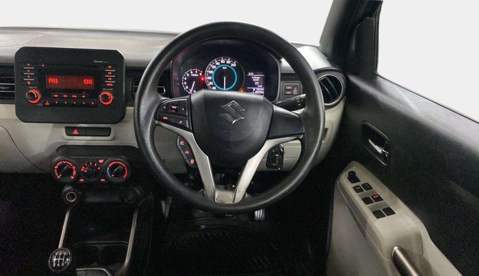 2017 Maruti IGNIS DELTA 1.2, Petrol, Manual, 68,408 km, Steering Wheel Close Up