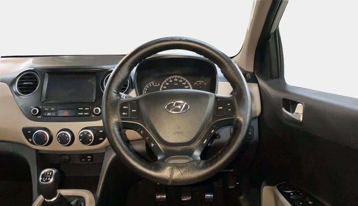 2018 Hyundai Grand i10 SPORTZ 1.2 KAPPA VTVT, Petrol, Manual, 12,365 km, Steering Wheel Close Up