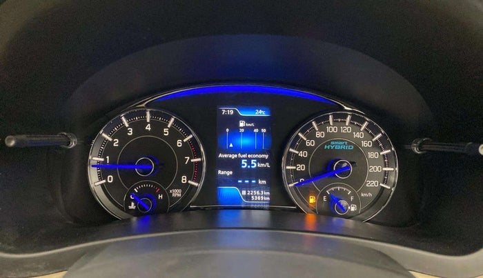 2019 Maruti Ciaz ALPHA 1.5 SHVS PETROL, Petrol, Manual, 5,446 km, Odometer Image