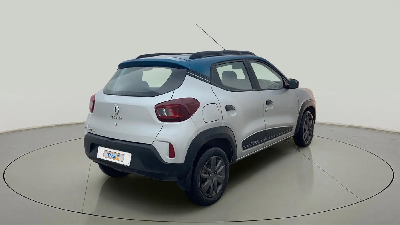2020 Renault Kwid NEOTECH RXL 1.0 MT, Petrol, Manual, 32,246 km, Right Back Diagonal