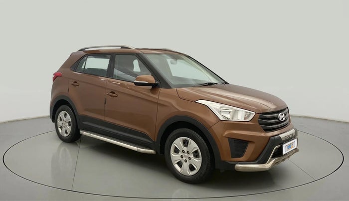 2017 Hyundai Creta E PLUS 1.6 PETROL, Petrol, Manual, 38,008 km, Right Front Diagonal