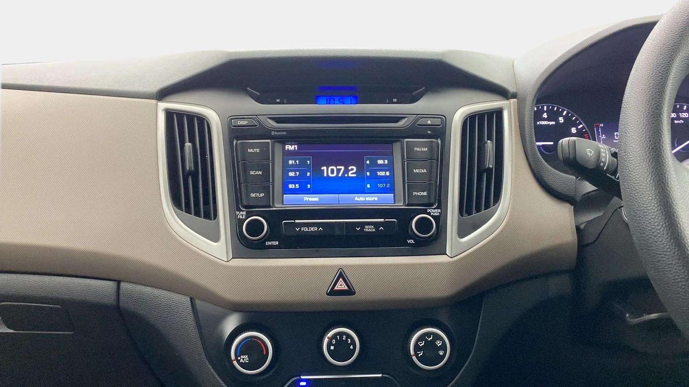 2017 Hyundai Creta E PLUS 1.6 PETROL, Petrol, Manual, 38,008 km, Air Conditioner