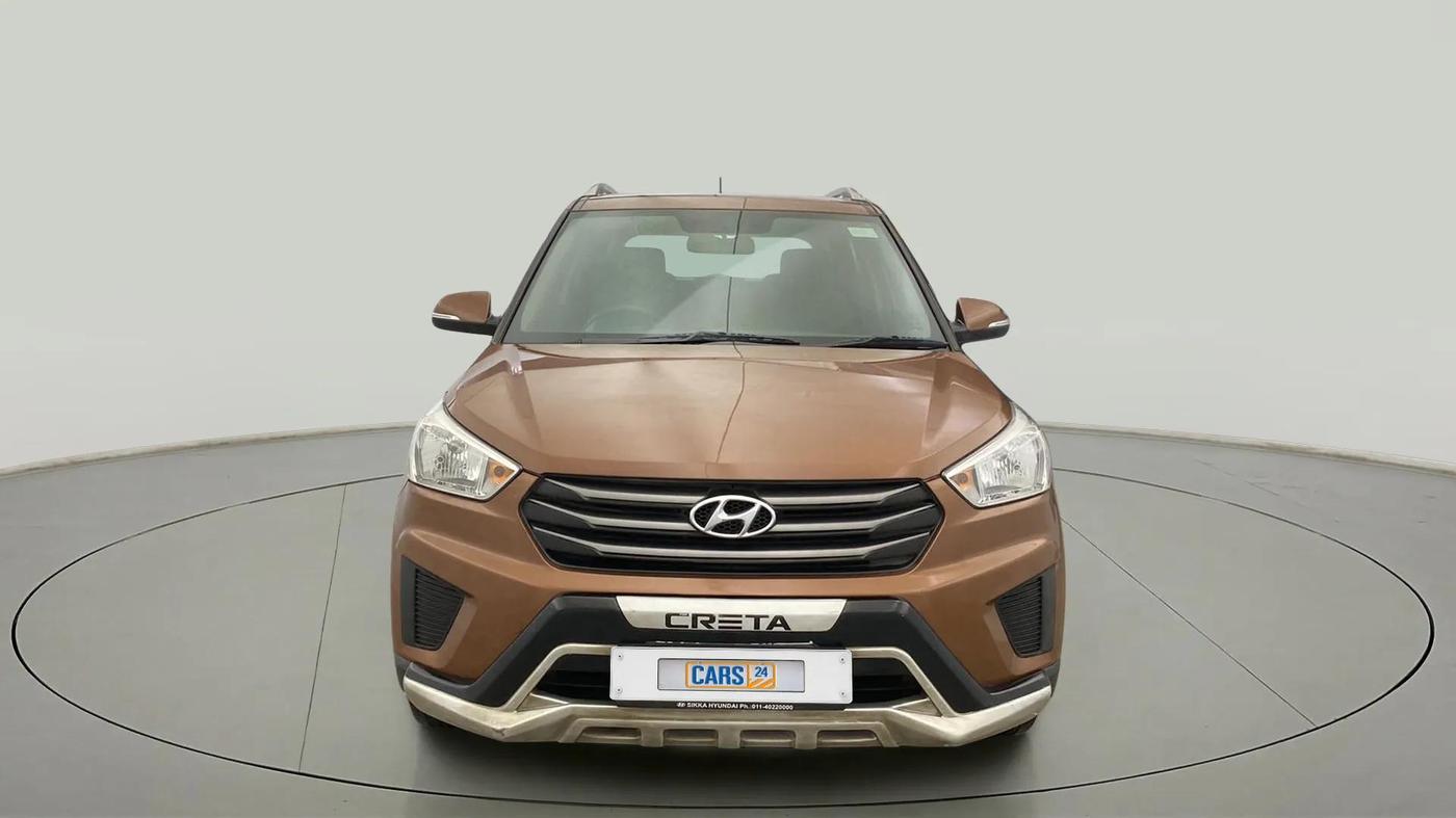 2017 Hyundai Creta E PLUS 1.6 PETROL, Petrol, Manual, 38,008 km, Front