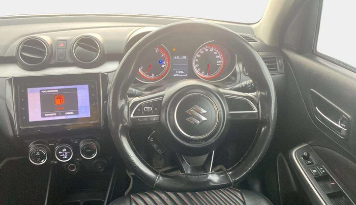 2021 Maruti Swift ZXI, Petrol, Manual, 51,599 km, Steering Wheel Close Up