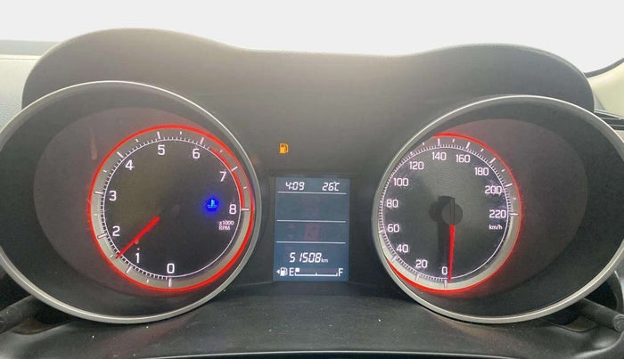 2021 Maruti Swift ZXI, Petrol, Manual, 51,599 km, Odometer Image