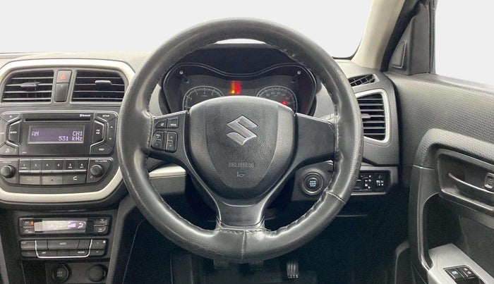 2020 Maruti Vitara Brezza VXI, Petrol, Manual, 39,461 km, Steering Wheel Close Up