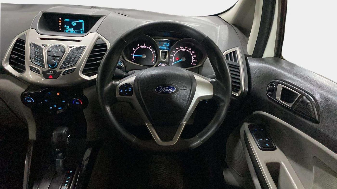 2016 Ford Ecosport TITANIUM 1.5L PETROL AT, Petrol, Automatic, 49,228 km, Steering Wheel Close Up