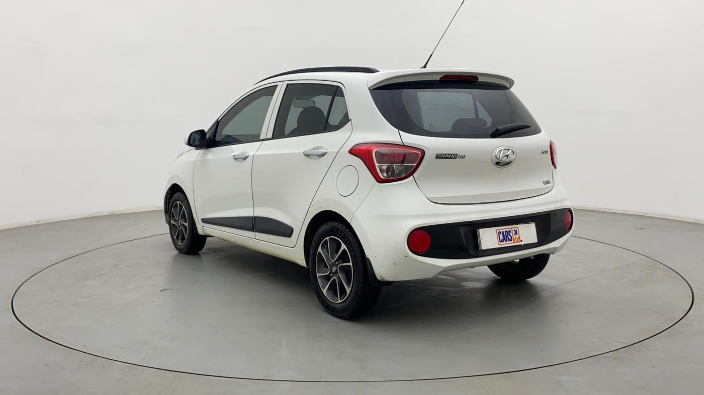 2017 Hyundai Grand i10 ASTA 1.2 KAPPA VTVT, Petrol, Manual, 61,725 km, Left Back Diagonal